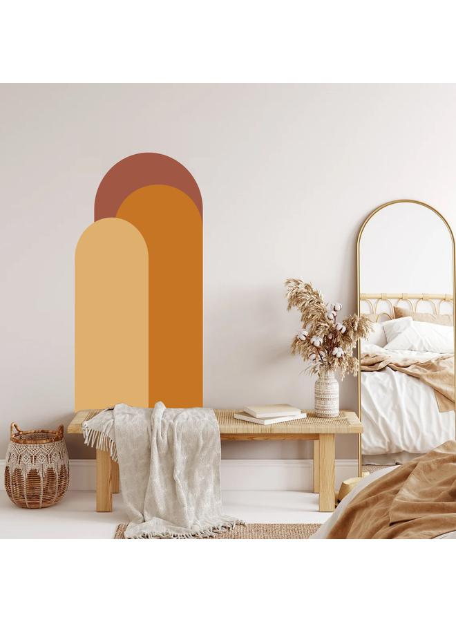 الأزرق جي دبليو Boho البحث عنصر الجمال الهندسي الفن ملصق الحائط غرفة المعيشة الخلفية الجدار الزخرفية JGA001-008 - Image 5