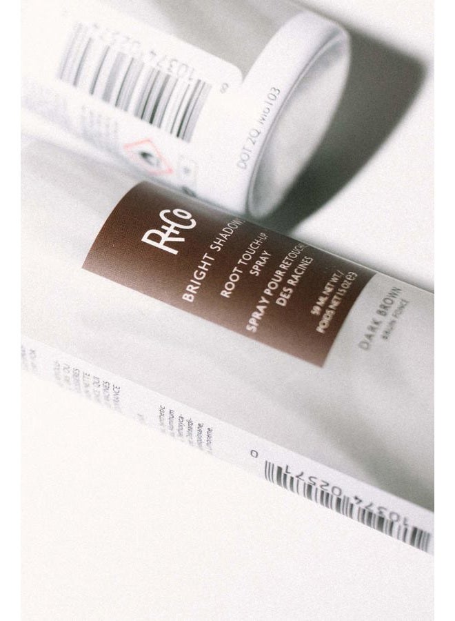 R+Co BRIGHT SHADOWS Root Touch-Up Spray Dark Brown 59 ml / 1.5 oz - Image 3