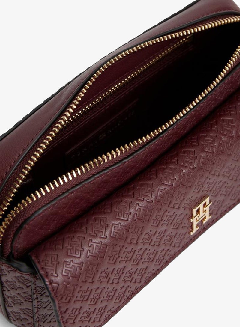 TOMMY HILFIGER Hilfiger Icon Debossed Crossbody Camera Bag - Image 5