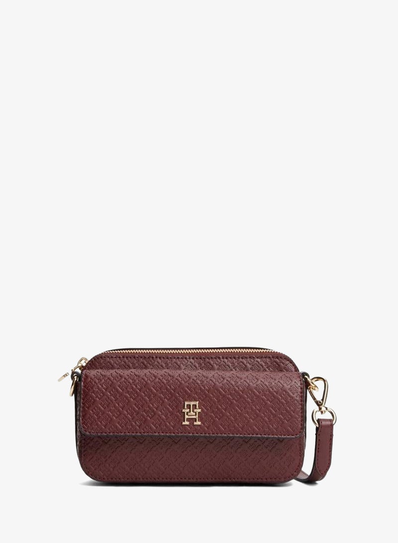 TOMMY HILFIGER Hilfiger Icon Debossed Crossbody Camera Bag - Image 1