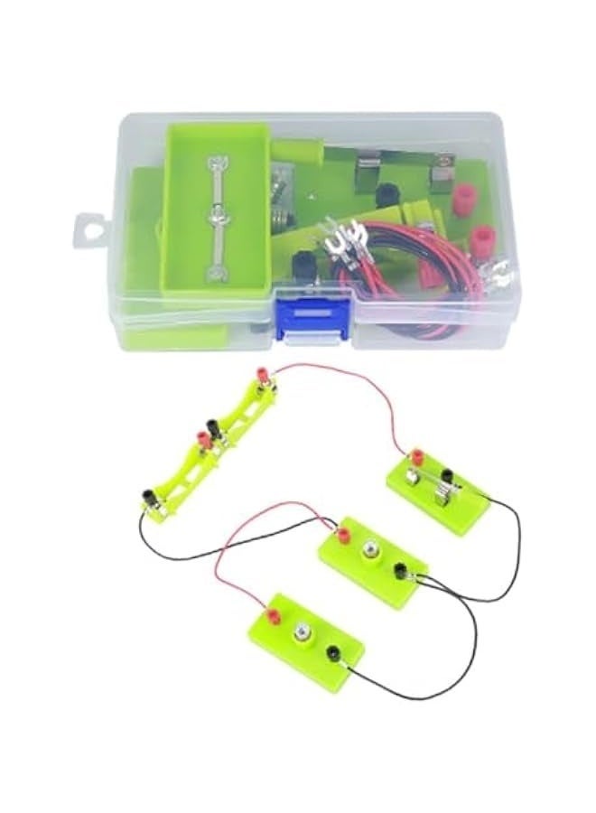 Bukela Circuit Kits Toys, Physics Electric Circuit Learning Starter Kit, Experiments Beginner Circuit Learning Project, Suitable for Junior Senior High School Students (Series Parallel Circuit) - Image 1
