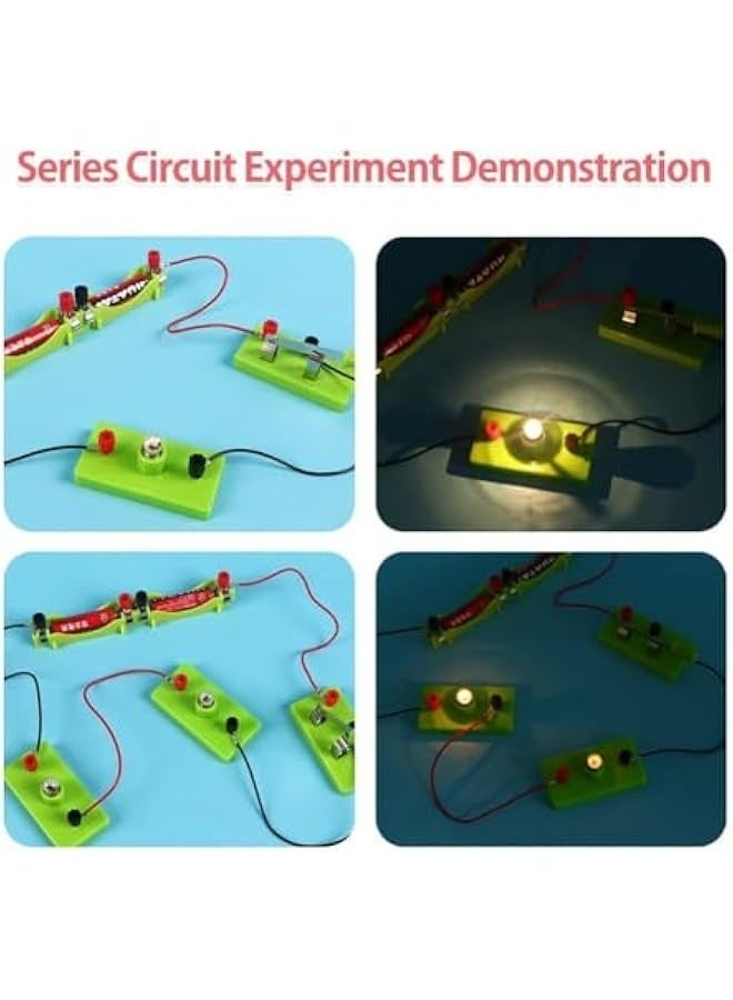 Bukela Circuit Kits Toys, Physics Electric Circuit Learning Starter Kit, Experiments Beginner Circuit Learning Project, Suitable for Junior Senior High School Students (Series Parallel Circuit) - Image 4