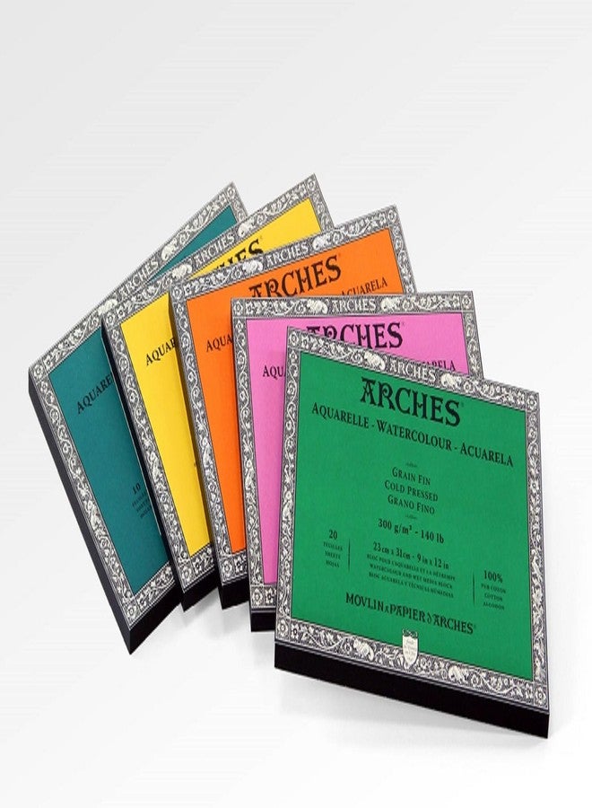 Arches Watercolor Block - 7" x 10", Rough, 20 Sheets - Image 3