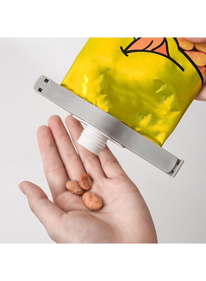 Food Bag Sealing Clips Seasoning Food Sealing Clips with Pour Spouts for Kitchen Food Storage Organization