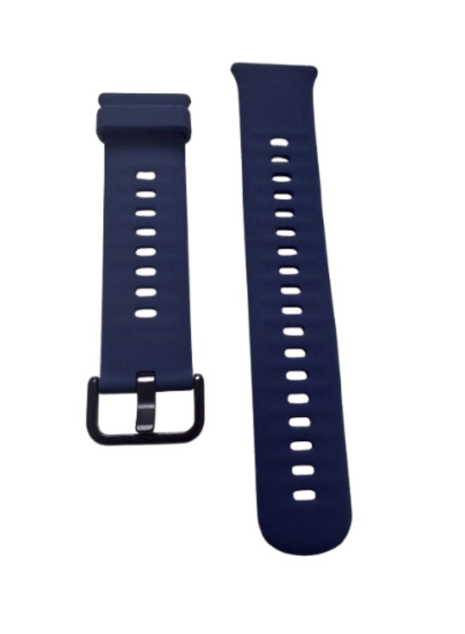 سوار رياضى من السيليكون لساعة هواوى فيت  3 2024  ازرق - Image 1