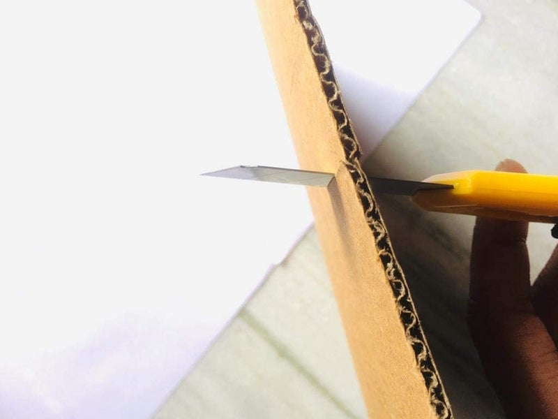 XML 9 mm Cutter Knife With 10 Replacement Blades For Office and Home use Mini Paper Cutter Stationary Item - Image 2
