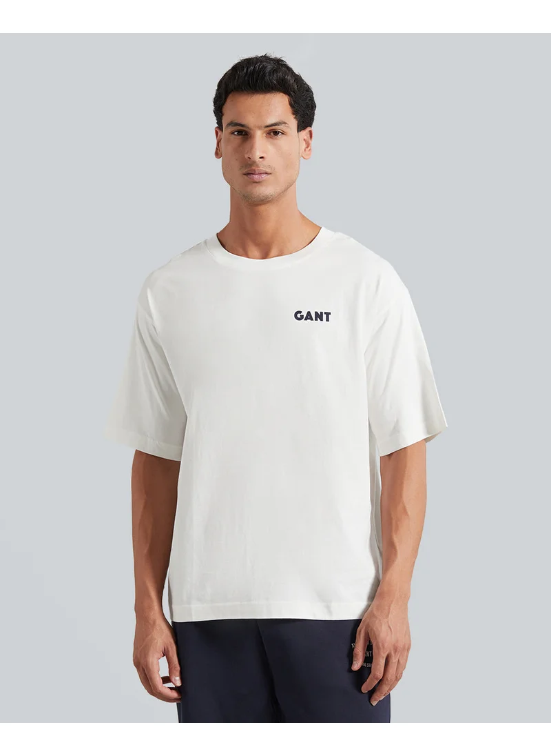 GANT Back Logo Graphic Short Sleeve T-Shirt