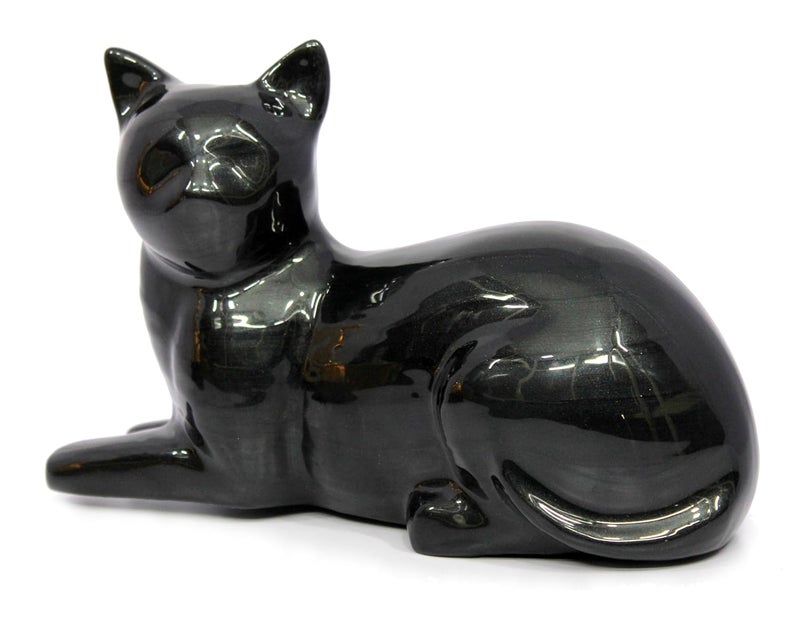 ESPLANADE Cat Kitten Shape Cremation urn Memorial Funeral Burial FullSize urn for Ashes - Image 3