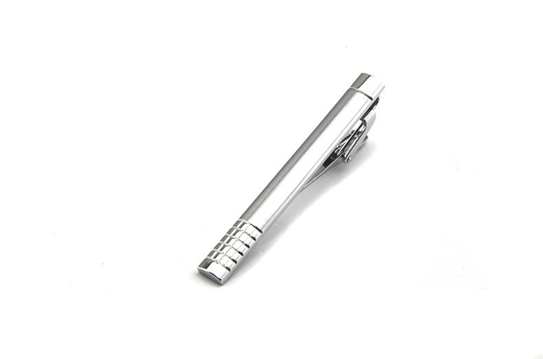 Zhuofan Men'S Tie Clip Collar Accessories Simple Korean Style Tie Clip Can Be Added With Logo Set - Image 1