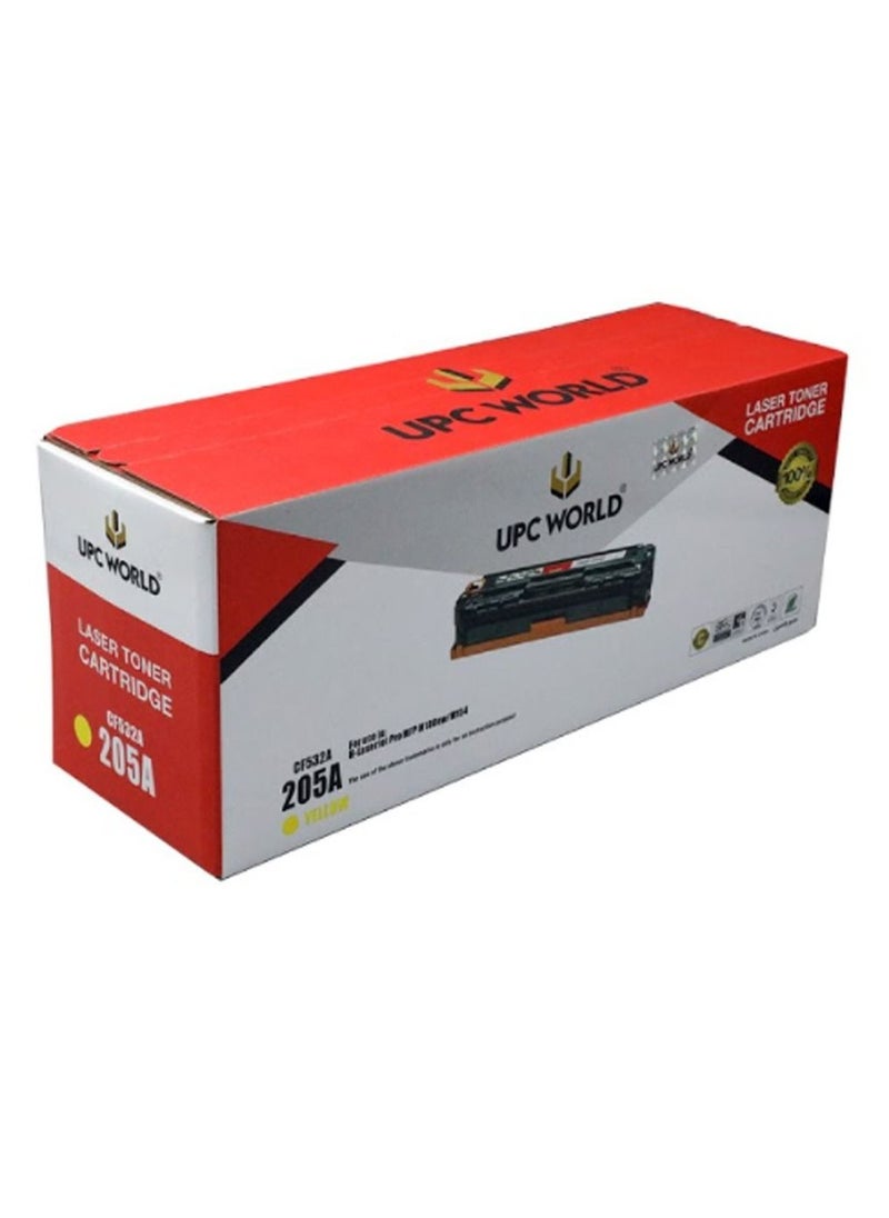 UPC - UPC World Laser Toner Cartridge 205A CF532A M154/180/181 - Image 1