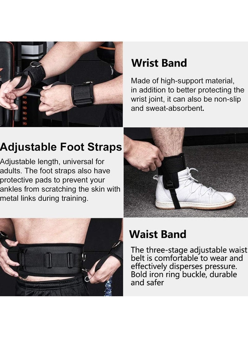 founder Boxing Resistance Bands Set for Speed and Agility, Workout Band Ankle Exercise Bands Legs Ankle Straps for Resistance Training Enhance Explosive Power - Image 5