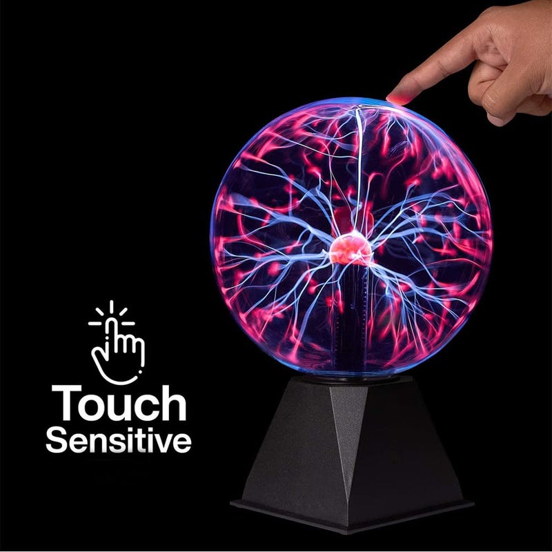 mcoplus 7 Inch Plasma Ball, Plasma Lamp/Light, Plasma Electric Nebula Lightening Ball, Touch & Sound Sensitive, for Parties, Home, Decorations, Gift for Holiday and Birthday, Novelty - Image 5