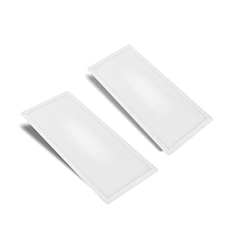 PANO-MOUNTS 287mm 140mm x 2 PC Fan Dust Mesh Filter 11.3inch x 5.79inch PVC Computer PC Case Dust Proof Filter Cover Magnetic White 2-Pack - Image 5