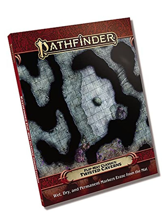 Paizo Pathfinder Flipmat Classics Twisted Caverns - Image 1