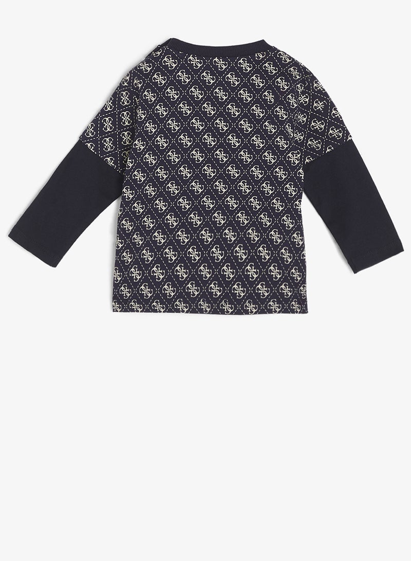 GUESS Kids Set Long Sleeve  T-Shirt+Active Pants - Image 3