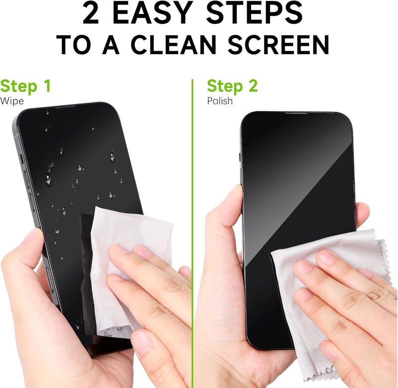 EOTW Computer Screen Wipes Individually Wrapped Pre-moistened Electronic Monitor Cleaner Cleaning for iPhone iPad Tablet PC Keyboard Laptop, Pack of 120 - Image 2