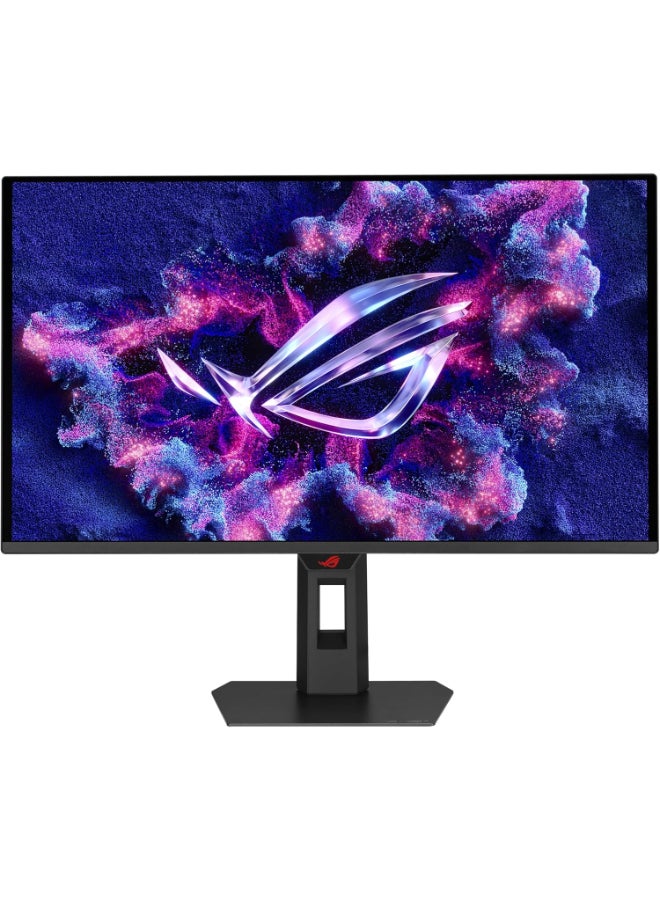 ROG Strix OLED XG27AQDPG Gaming Monitor: 27-inch (26.5-inch viewable) 500Hz, 0.03ms (GTG), Anti-Flicker 2.0, Neo Proximity Sensor, True 10-bit color, DisplayWidget Center, G-SYNC Black