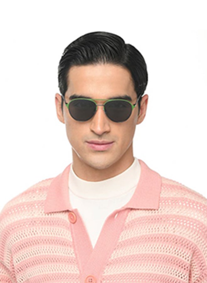 VINCENT CHASE Unisex Full Rim Pilot Future Classics Branded Latest And Stylish Sunglasses Polarized And 100% UV Protected Unisex Small VC S16554 - Image 3