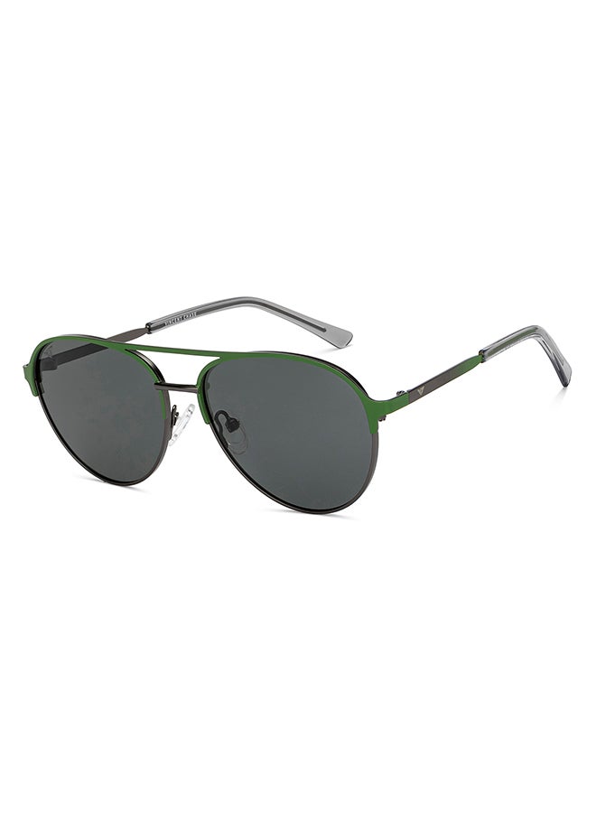 VINCENT CHASE Unisex Full Rim Pilot Future Classics Branded Latest And Stylish Sunglasses Polarized And 100% UV Protected Unisex Small VC S16554 - Image 1