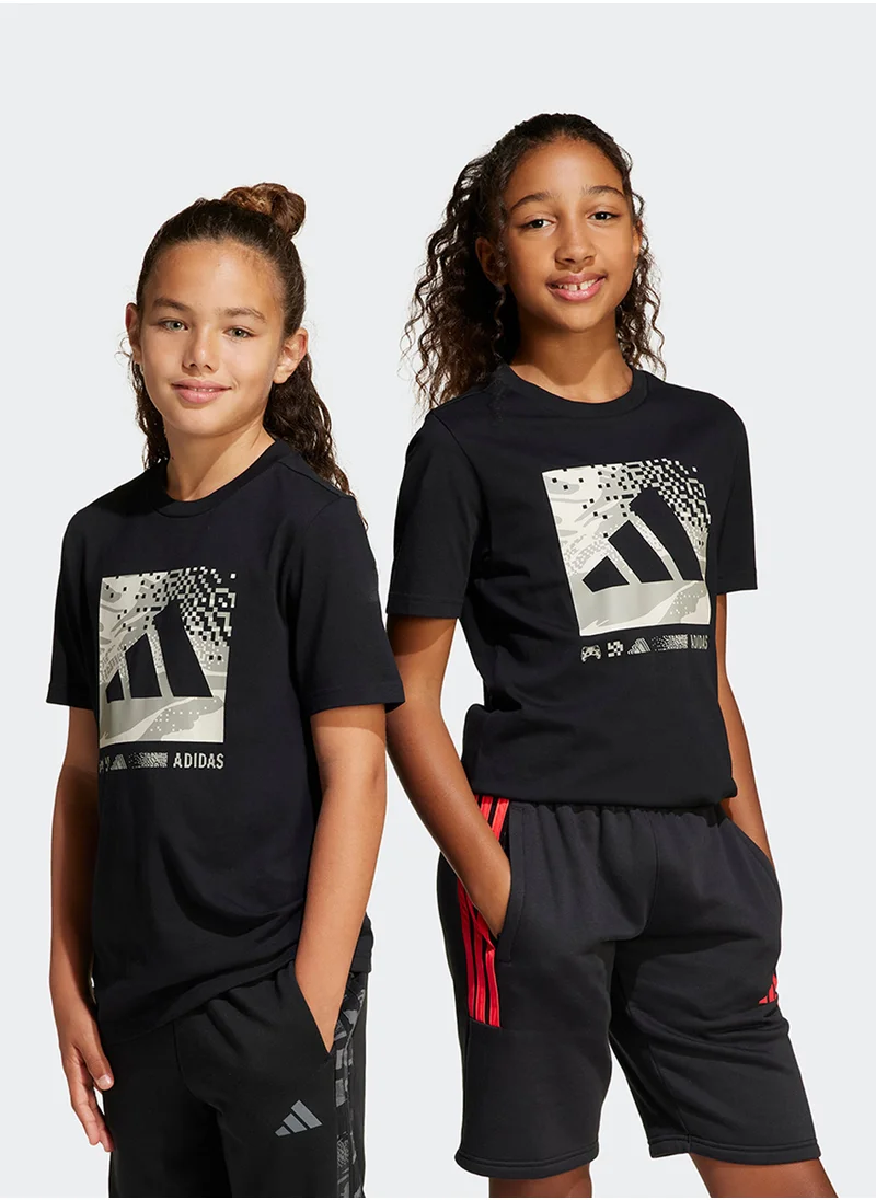 Adidas Youth Camo Graphic T-Shirt