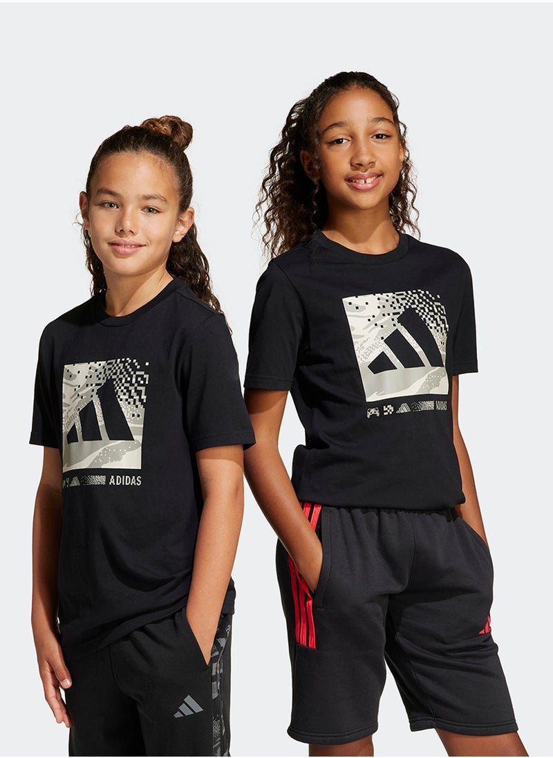 Adidas Youth Camo Graphic T-Shirt  - Image 2
