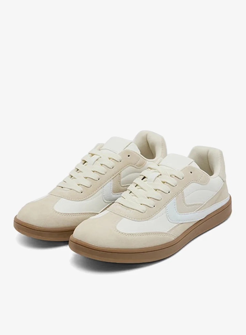 R&b  Color Block Lace Up Sneakers for Women | Best Price UAE