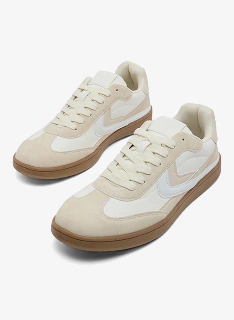 R&b  Color Block Lace Up Sneakers for Women | Best Price UAE