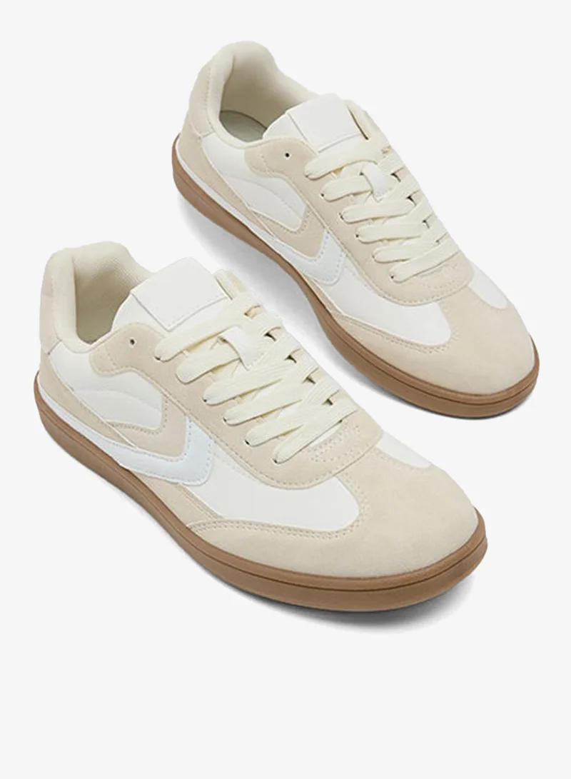 R&b  Color Block Lace Up Sneakers for Women | Best Price UAE
