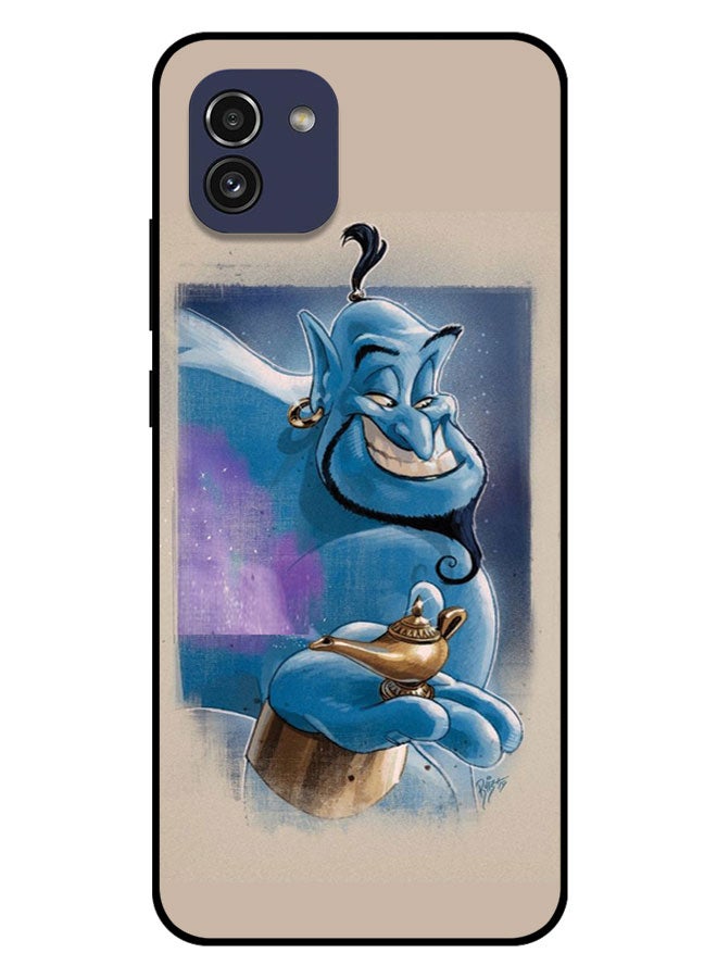 EYE CATCH Printed Protective Case Cover For Samsung Galaxy A03  -  Aladin - Image 1
