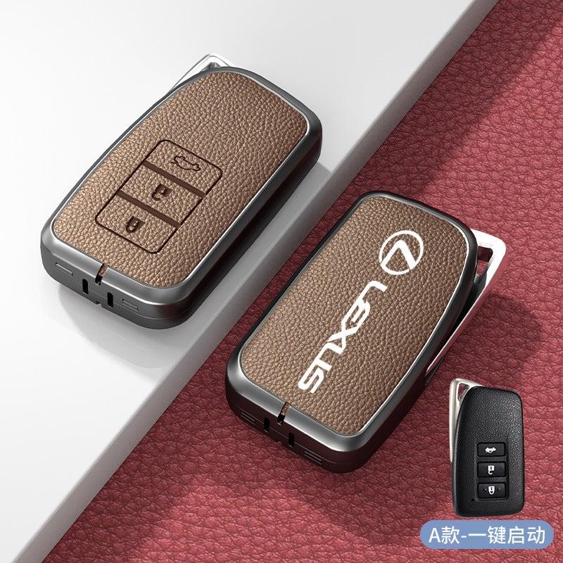 LEXUS Luxury Zinc Alloy Key Case for Lexus Models - Compatible with ES200, ES300H, RX300, RX350H, NX260, and more - Image 1