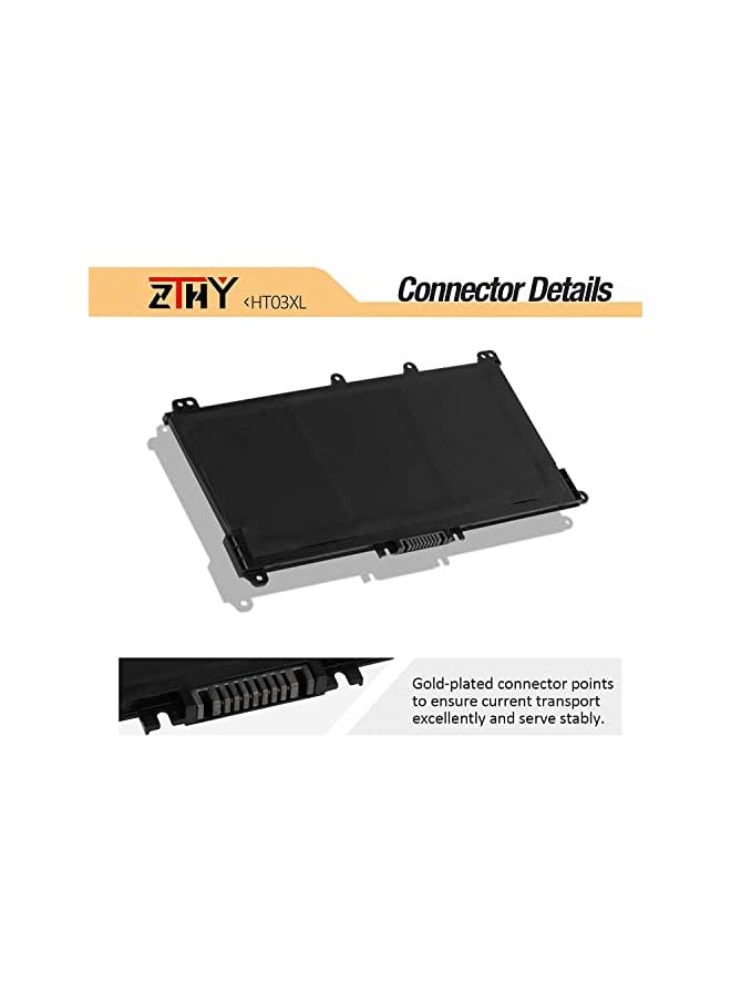 ZTHY - Ht03Xl L11119-855 Laptop Battery For Hp Pavilion 14-Ce 14-Cf 14-Df 15-Cs 15-Da 15-Db 15-Dw 17-By 17-Ca Series 15-Cs0053Cl 15-Dw0033Nr 15-Da0014Dx L11421-542 Hstnn-Ub7J Hstnn-Db8R Ht03041Xl - Image 1