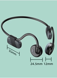 REMAX S730tws Sports Bluetooth Headphones 5.0 Sports Sweatproof Earhook LED Digital Display Wireless Headphones black  - Image 2