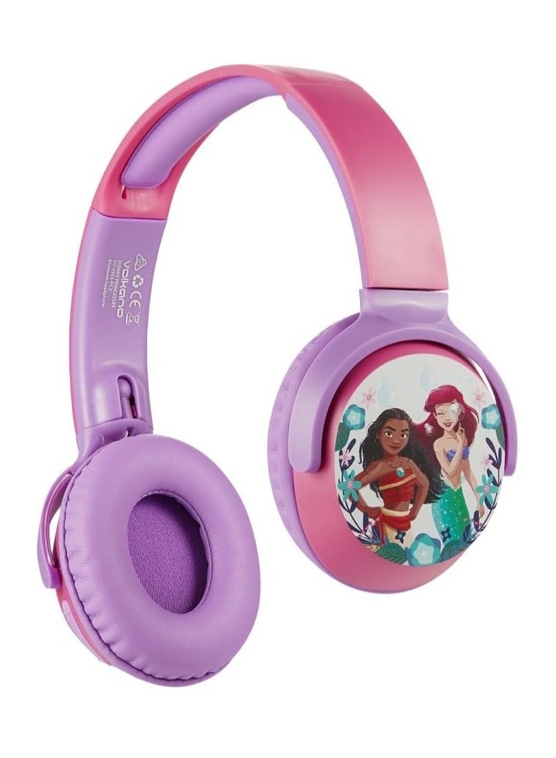 Disney Princess سماعات رأس ستيريو بلوتوث لاسلكية من أميرات ديزني - Image 1