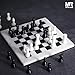 MARBLE RANGE Marble Chess Set for Adults 10 Handmade White Black Board Game with 32 Chess Pieces 2 Extra Queens Storage Box Luxury Travel Game Elegant for Home Decor - Image 4