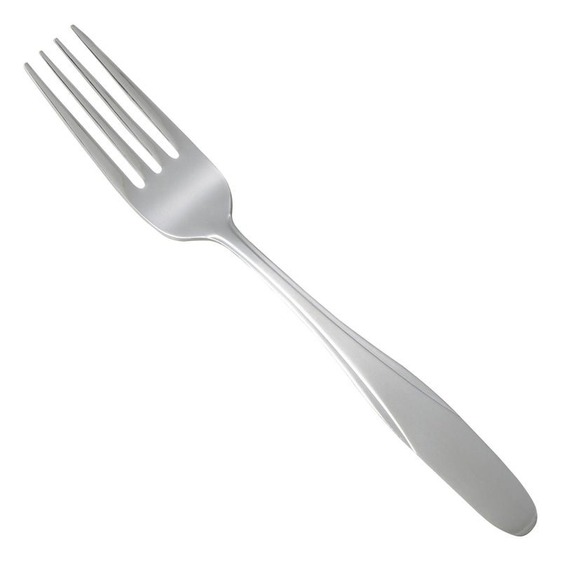 Winco 12Piece Manhattan Dinner Fork Set 180 Stainless Steel