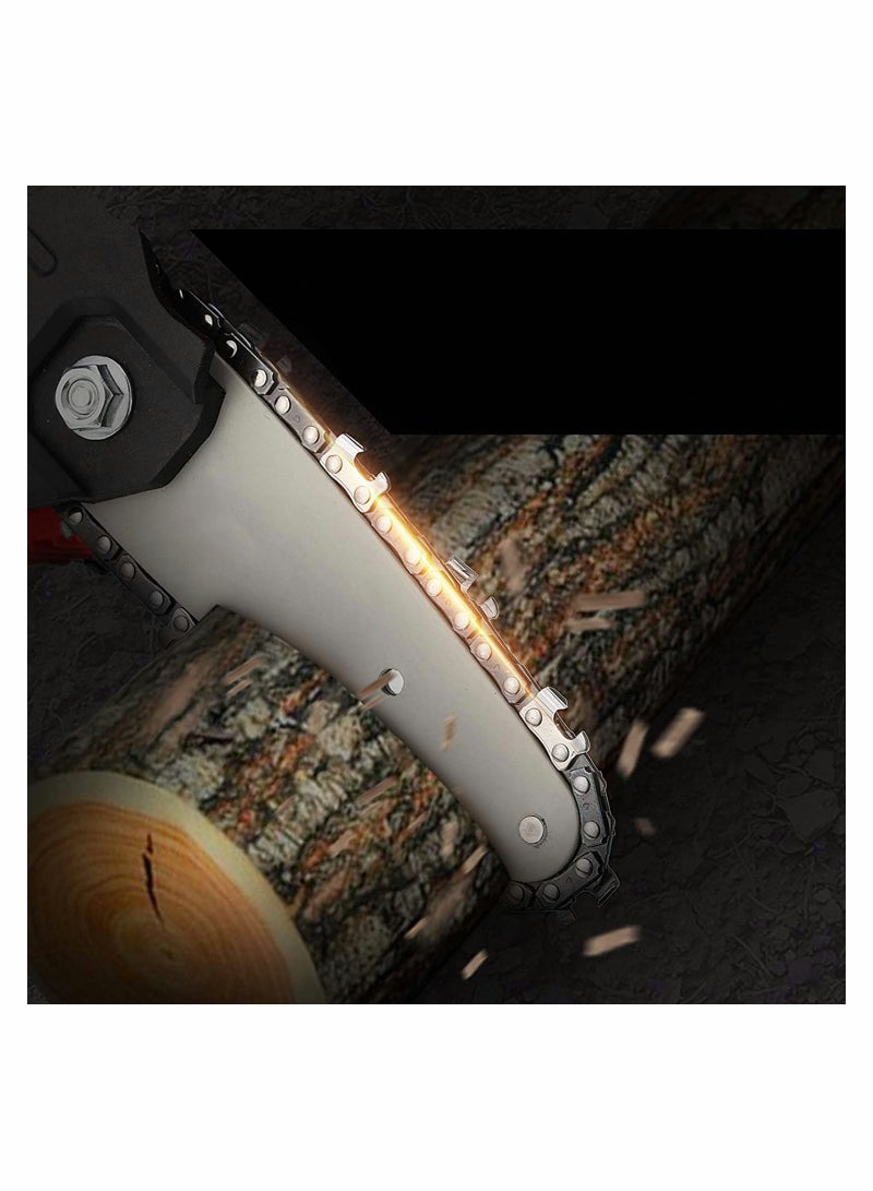 4 Pack Mini Chainsaw Chain Inch Replacement Cordless Electric Portable 24V Pruning Shears for Commercial Professional and Home Use - Image 3