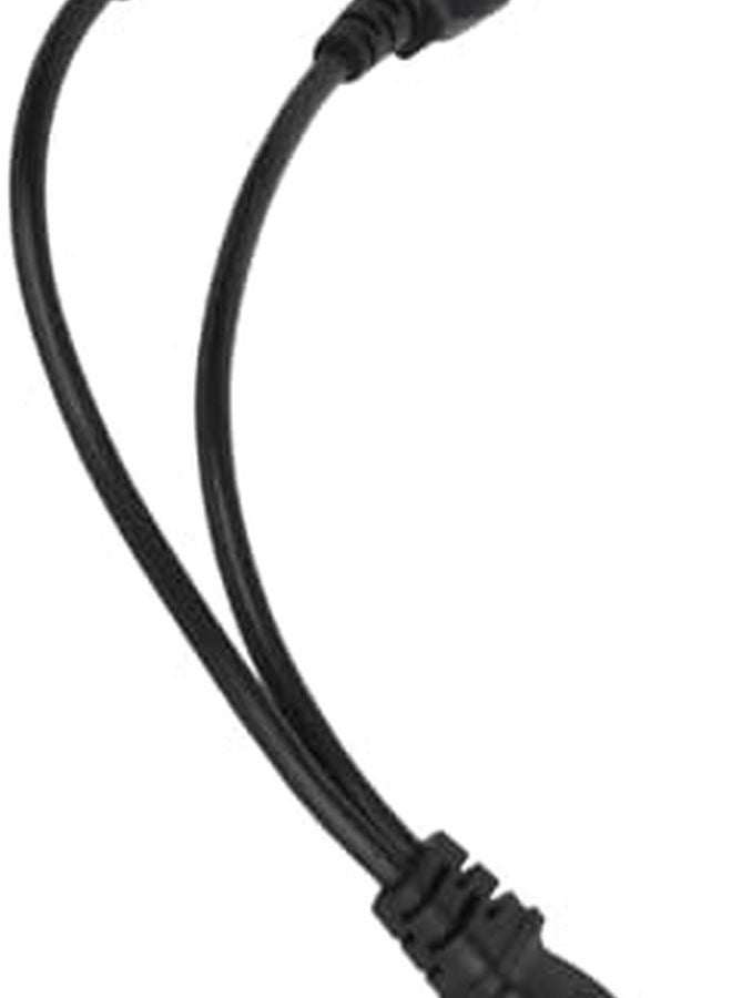 سلك طاقة IEC320 C14 إلى C5 بطول 6 أقدام باللون الأسود للشاشة والكمبيوتر المحمول - Image 5