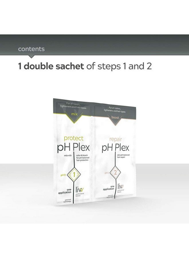 LIW Ph Plex 1 Protect & 2 Repair Hair Care Set For Protection & Repair With Color Decoloration And Bleach Repairs Damaged Hair For All Hair Types And Professional Results At Home - Image 4