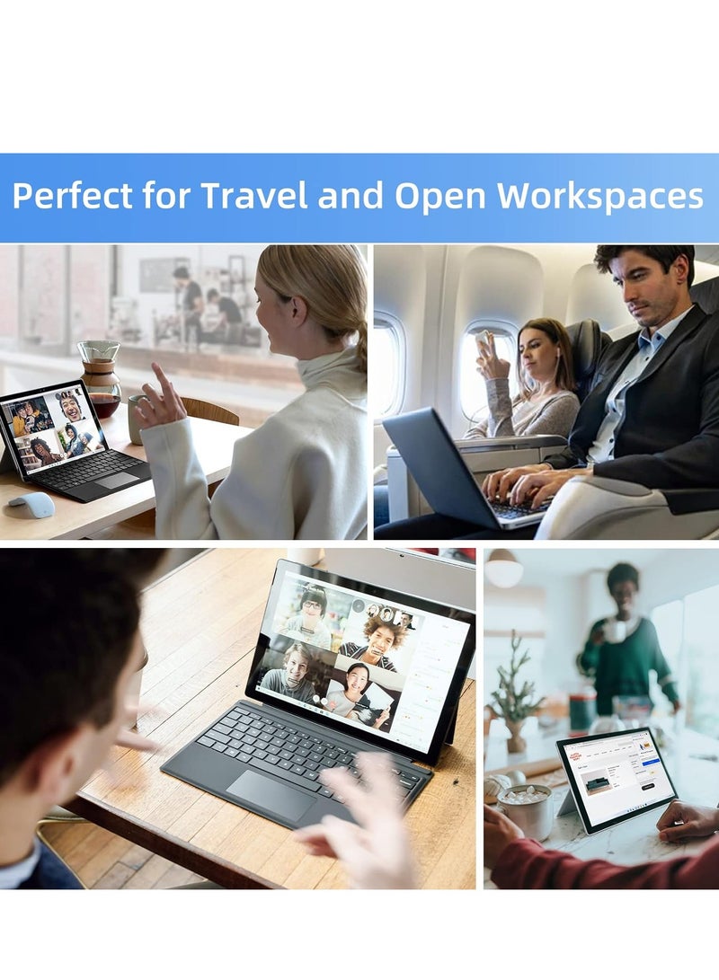 شاشة خصوصية مغناطيسية لجهاز الكمبيوتر المحمول Microsoft Surface 5/4/3/2/1 مقاس 13.5 بوصة، فلتر قابل للإزالة مضاد للتوهج والضوء الأزرق، واقي شاشة خصوصية لجهاز الكمبيوتر المحمول Surface مقاس 13.5 بوصة - Image 5