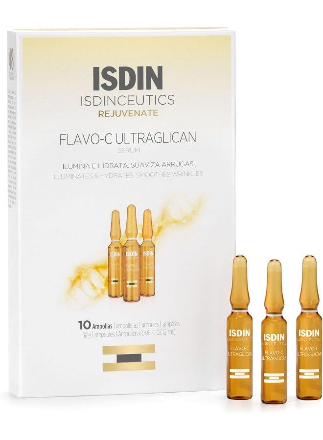Isdinceutics Flavo-C Ultraglican Antioxidant Day Serum, 0.09299 Kg - Image 1