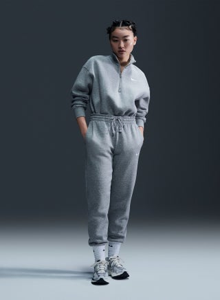 Women’S Nike Sportswear Phoenix Fleece Mid-Rise Pants — Standard