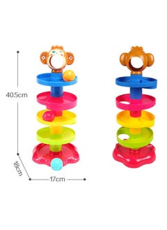 Kandy Toys Roll Ball Multicolored Durable And Sturdy For Long Term Use Kids Toy 17*18*40.5cm  - Image 2