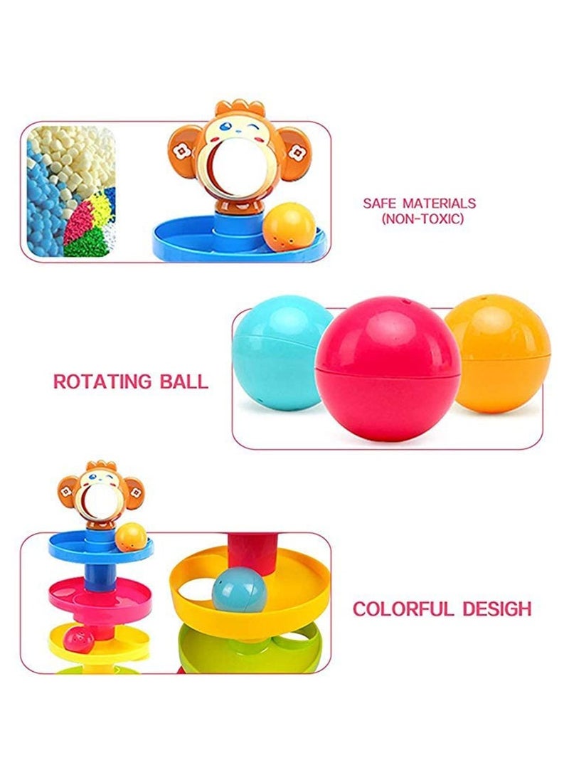 Kandy Toys Roll Ball Multicolored Durable And Sturdy For Long Term Use Kids Toy 17*18*40.5cm  - Image 5