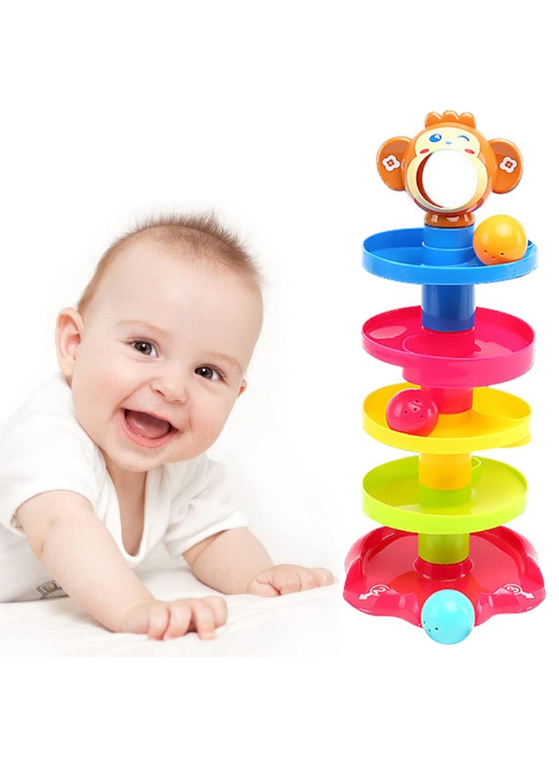 Kandy Toys Roll Ball Multicolored Durable And Sturdy For Long Term Use Kids Toy 17*18*40.5cm  - Image 3