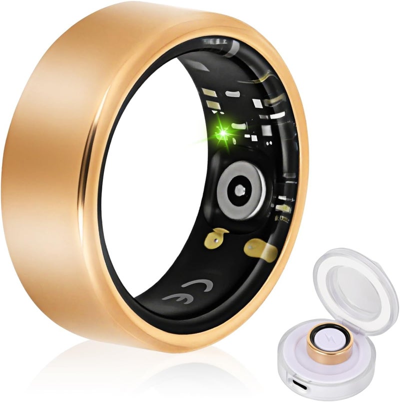 Smart Ring Health Tracker,Calorie/Heart Rate/Sleep/Oximetry Monitoring,Remote Photo,Health Rings for Women & Men,Wearable IP68 Waterproof Fitness Monitor,Compatible with iOS and Android (11） - Image 1