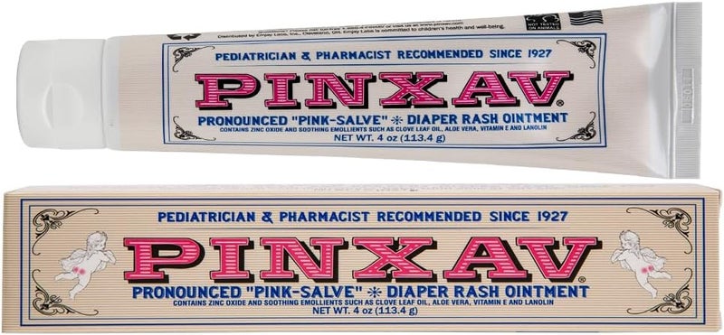 PINXAV Healing Cream - Diaper Rash Ointment (4oz) for Fast Relief - Image 1