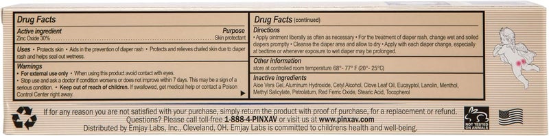 PINXAV Healing Cream - Diaper Rash Ointment (4oz) for Fast Relief - Image 2