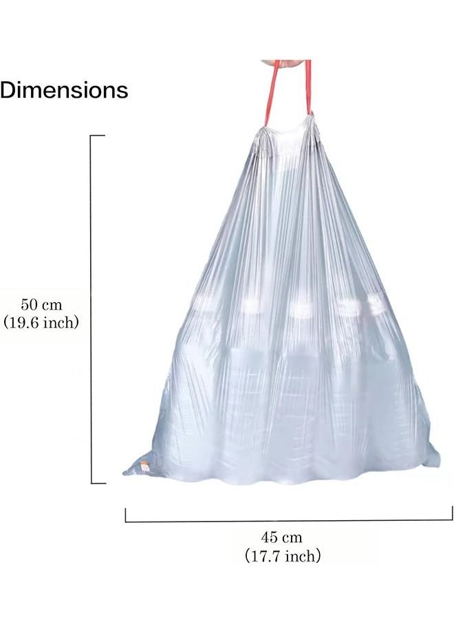Generic Garbage Bags 150 Count Strong Trash Can Liners for Kitchen Bathroom Home Office  - Image 3