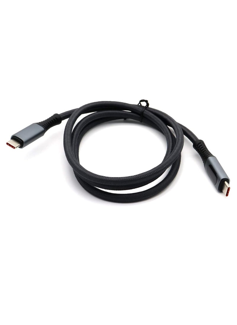 Rock Pow - 240W USB 4.0 Cable 40Gbps 8K@60Hz PD Type C Cord USB C to USB C Male to Male Cable Cord for Computer Type-C Laptop Pad Hub - Image 1