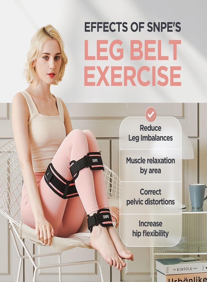 SNPE Leg Belts (M) Posture Corrector for Bowed Legs and Body for Women and Men. Pain Relief for Knees, Legs, Lower Back - Image 4
